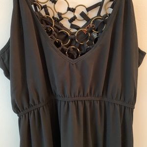 WFFS long black dress L